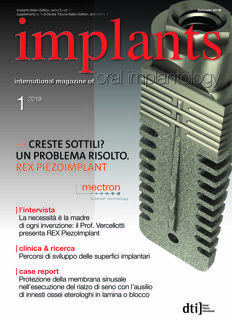 implants Italy No. 1, 2019
