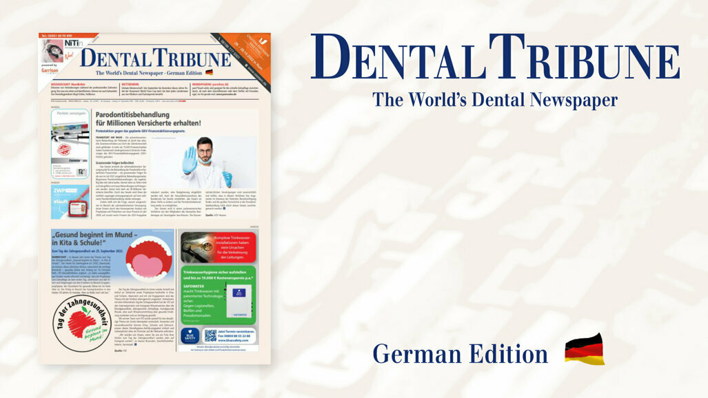 Bekanntmachung: Die Dental Tribune Deutschland 6/2022 ist da
