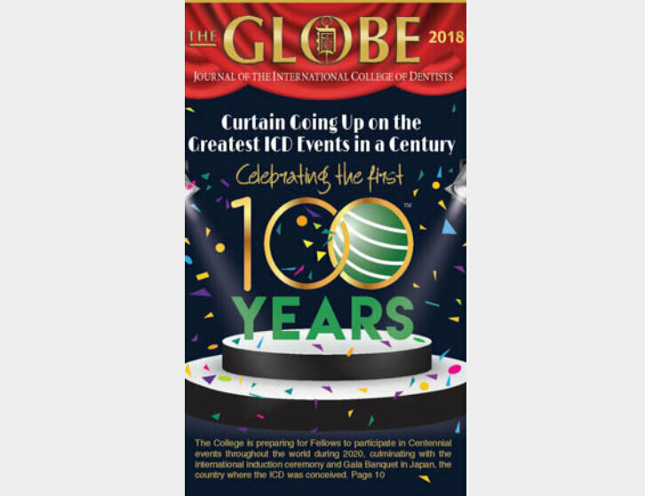 Couverture du numéro The Globe 2018. (Photo: ICD)
