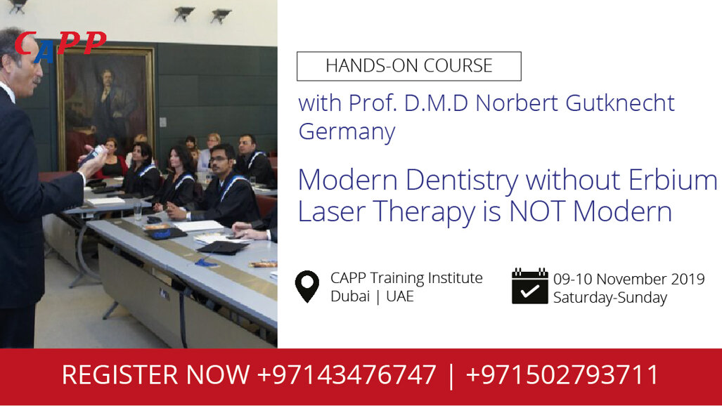 Modern Dentistry without Erbium Laser Therapy is NOT Modern