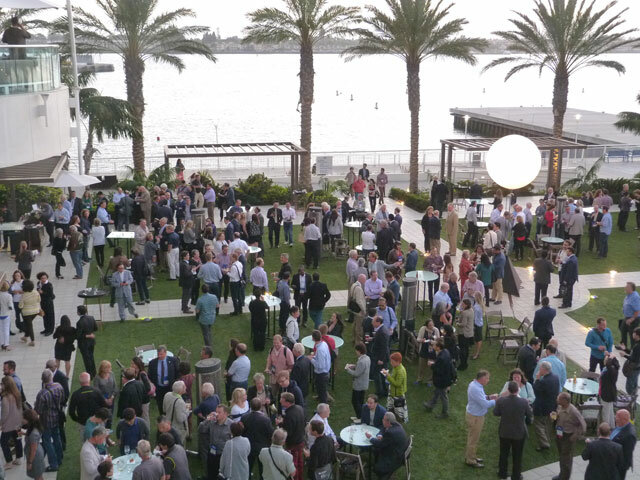 Wednesday evening’s Welcome Reception Celebration on the Promenade provides attendees with a colorful sunset and a relaxed atmosphere to meet and mingle.