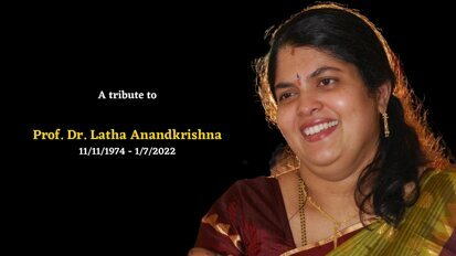 Prof. Dr. Latha Anandkrishna: a beacon of inspiration gone too soon