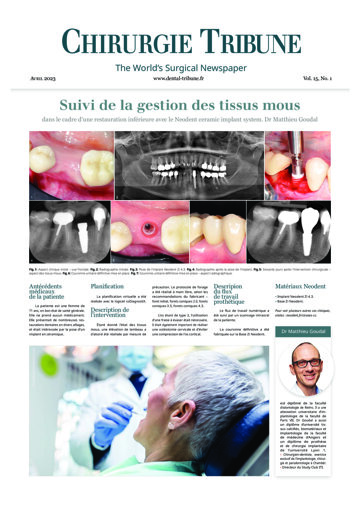 Chirurgie Tribune France No. 1, 2023