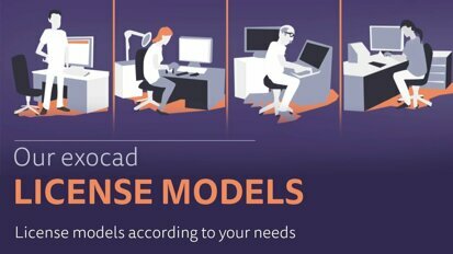 exocad license models: flexible, simple, customized