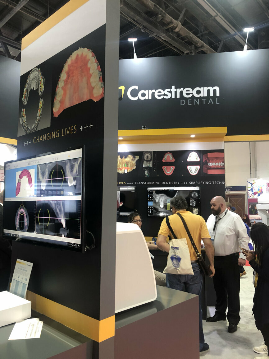 Carestream Dental booth at AEEDC Dubai 2019 (Photograph: DTI)