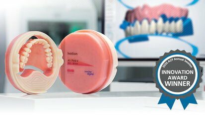 Ivotion Digital Denture solution wins 2020 ACP Product Innovation Showcase Award
