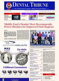 DT Middle East and Africa No. 5 (September-October), 2015