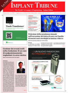 Implant Tribune Italy No. 3, 2019