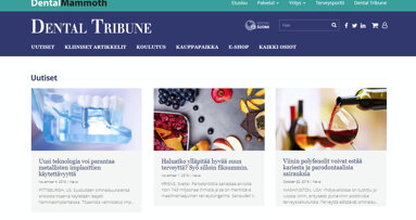 Dental Tribunen Suomen sivusto on avautunut