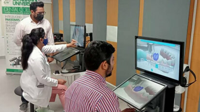ZU faculty accomplishes VR Dental Simulation Lab training