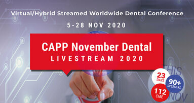 Dentsply Sirona supports CAPP November Dental Livestream as Platinum Sponsor
