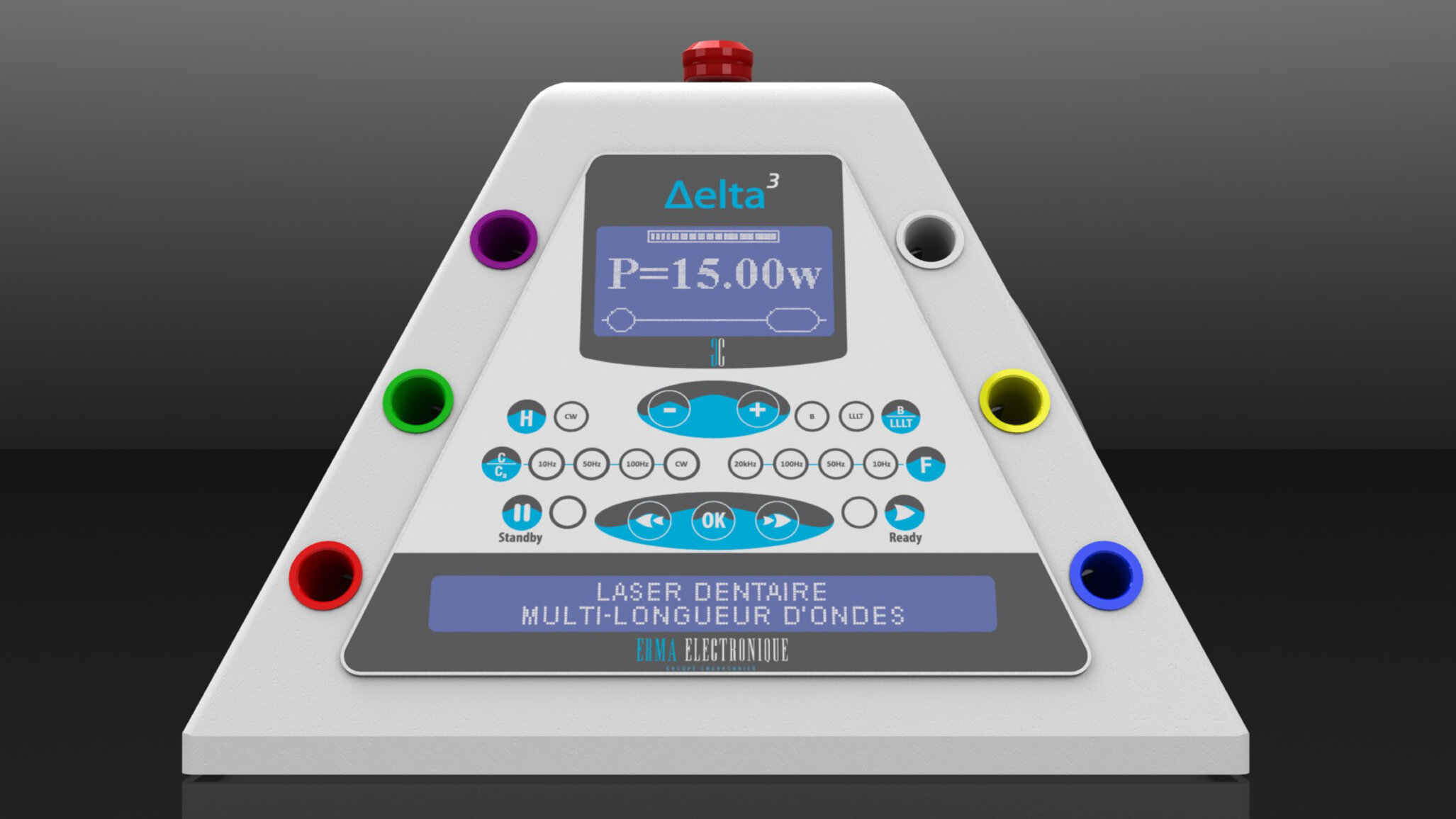 Le laser Delta Cube un laser diode multilongueur d’ondes Principales
