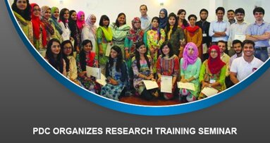 PDC organizes research training seminar