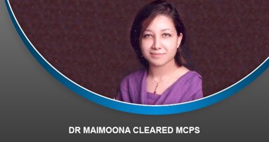 Dr Maimoona cleared MCPS