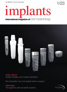 implants international No. 1, 2023