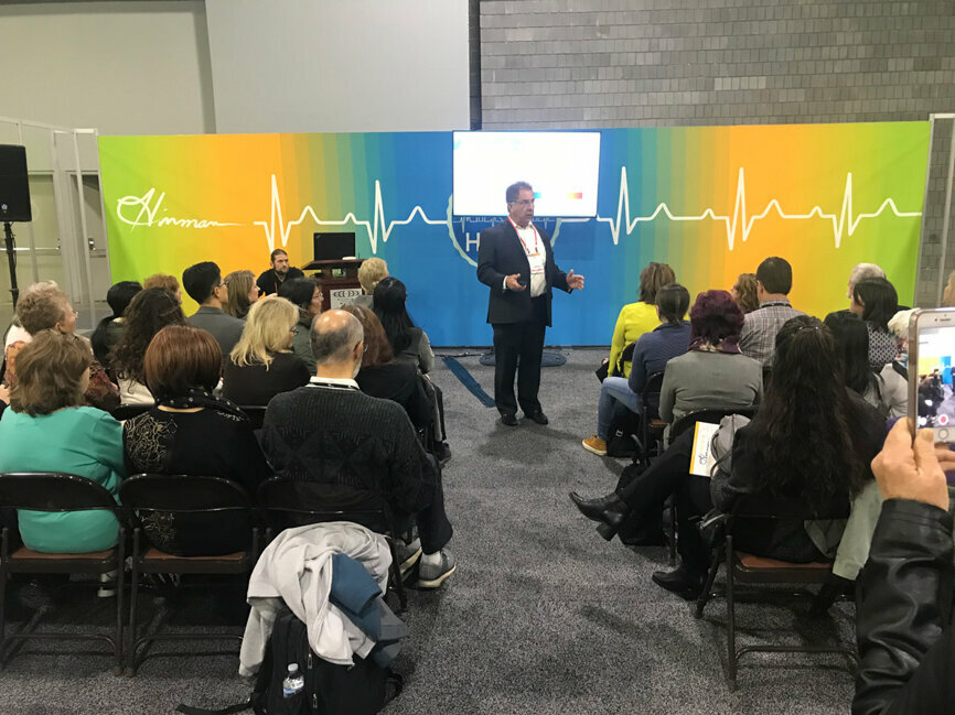 John Whittaker presents ‘The Importance of Measuring Nutritional Status for Oral and Overall Systemic Health’ in the Total Health Pavilion, where you can rest your feet, sample nourishing snacks and earn free C.E. 