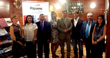 Ripano inaugurará una nueva delegación en Ecuador