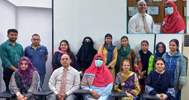 Sir Syed College holds seminar on partial dentures, challenges