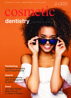 cosmetic dentistry Germany No. 2+3, 2020