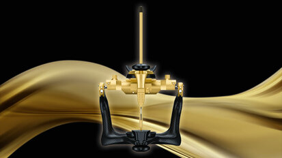 Maximum precision and perfect handling with special edition Artex CR Gold from Amann Girrbach