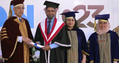 Prof Dr Arshad Hasan receives PhD in operative dentistry