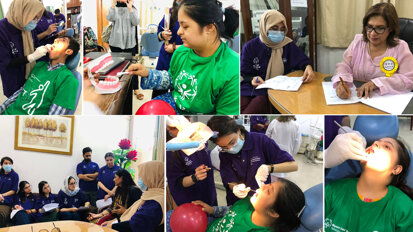 Akhter Saeed Dental College hosts “Special Smiles” dental screenings for athletes