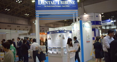 Primeira edição do Dental Tribune Japan distribuída no Tokyo Dental Show