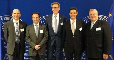 Delegação da EFP visita Parlamento Europeu 
