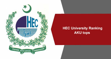 HEC University Ranking AKU tops