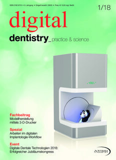 digital dentistry Germany No. 1, 2018