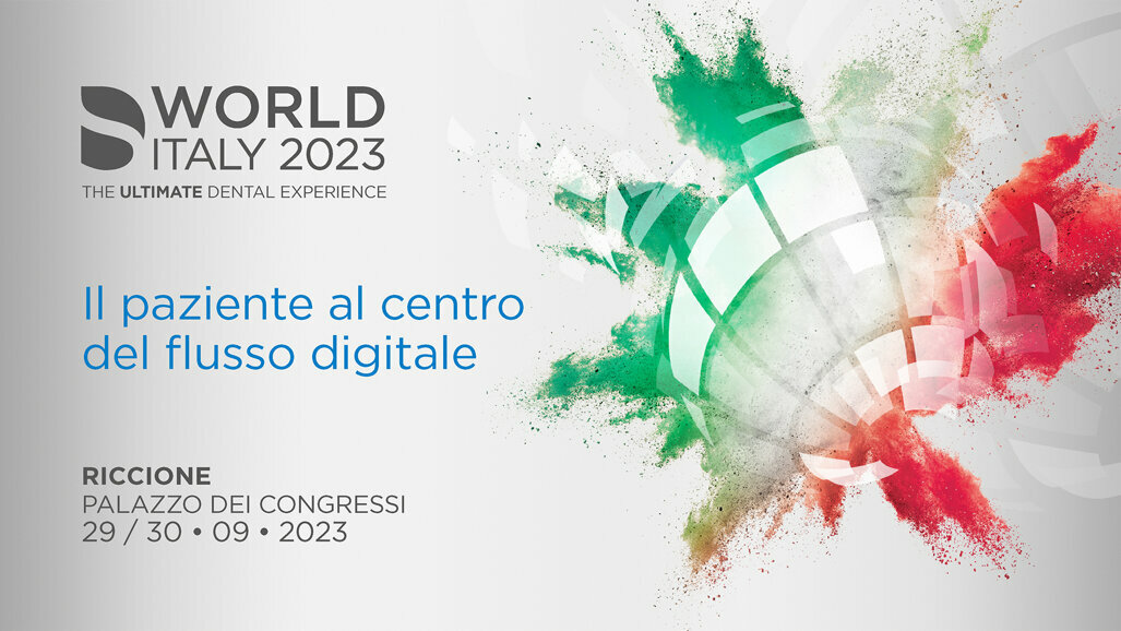 Dentsply Sirona presenta il DS World Italy 2023 - “Il Paziente al centro del Flusso Digitale” - dal 29 al 30 Settembre 2023 presso il Palazzo dei Congressi di Riccione