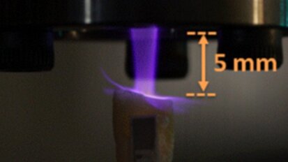 Cool plasma packs heat against biofilms