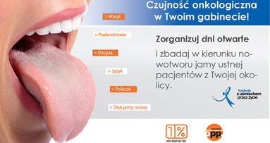 „Profilaktyka stomatologiczna – profilaktyka przeciwrakowa” – dni otwarte w gabinetach