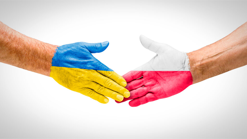Dentistas poloneses em solidariedade com a Ucrânia