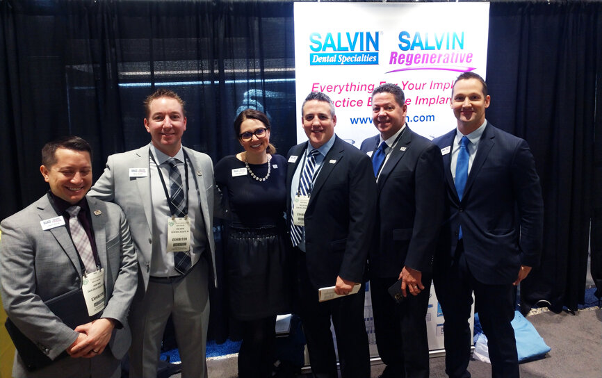 The Salvin booth was open for business during the Chicago Midwinter Meeting, Feb. 23-25, at the McCormick Center West. Photos by Humberto Estrada, Maria Kaiser and Nirmala Singh, DT USA