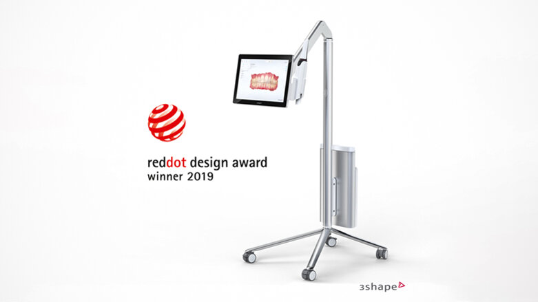 3Shape wins two Red Dot design awards