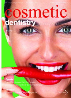 cosmetic dentistry Germany No. 1, 2012