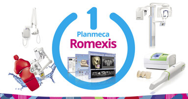 Planmeca Romexis combine imagerie, CAD/CAM et units dentaires