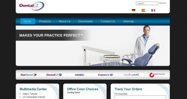 DentalEZ Group redesigns and relaunches its corporate Web site