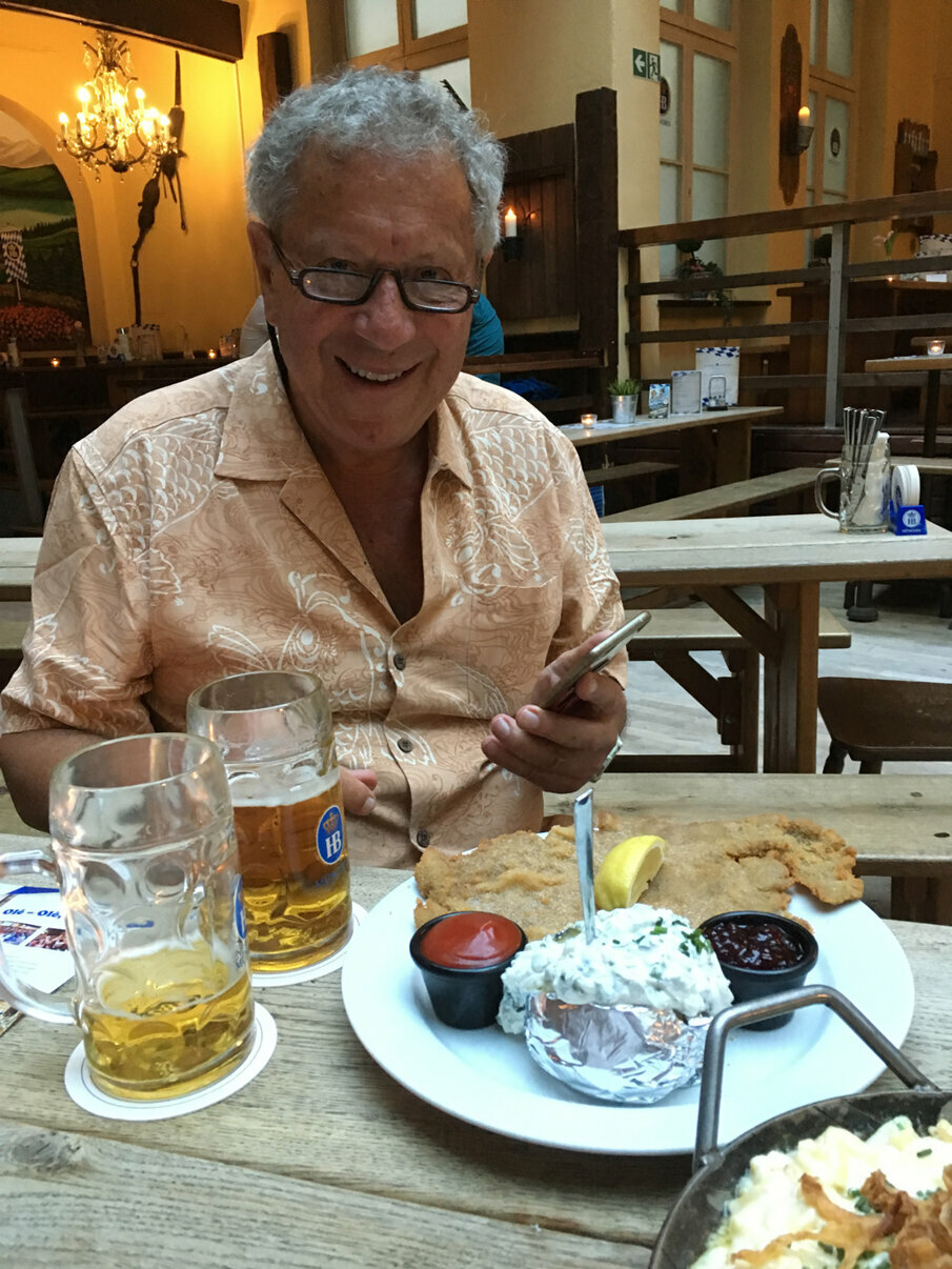 Dr. Fred Weinstein in Hamburg, Germany, in the summer of 2017.