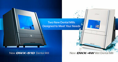 Roland DG presenta DWX-51D e DWX-4W: le nuove tecnologie dentali per la produzione di protesi e restauri di alta qualità