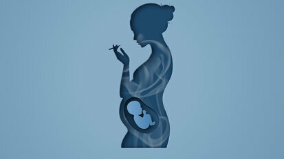 Verband tussen roken tijdens zwangerschap en tandartsangst