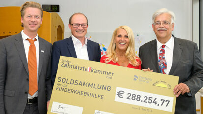 Kinderkrebshilfe: Knapp 300.000 Euro Spenden durch Alt- und Bruchgold