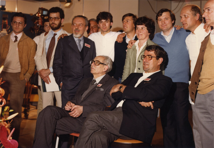 Riccardo Garberoglio, Luigi Castagnola, Cesare Robello, Carlo De Chiesa, Giancarlo Pescarmona.