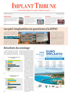 Implant Tribune France No. 2, 2016