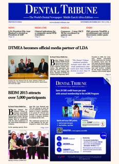 DT Middle East and Africa No. 6, 2013