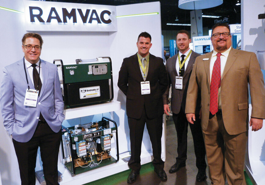 The DentalEZ team is ready to introduce you to the RAMVAC.