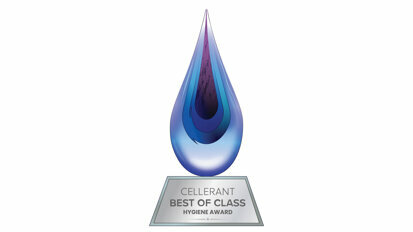 Cellerant announces 2022 Best of Class Hygiene Award winners