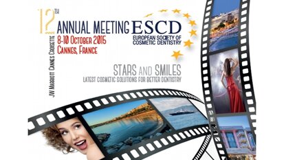 12e congrès annuel européen ESCD - La dentisterie cosmétique s’invite à Cannes du 8 au 10 octobre 2015