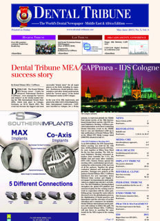 DT Middle East and Africa No. 3 (May-June), 2015